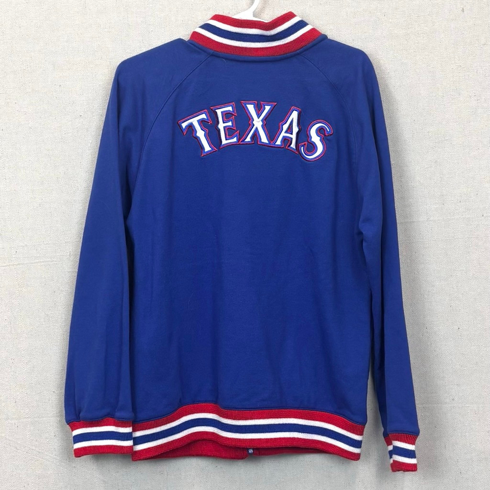 Boys Texas Ranger blue zip up jacket-7